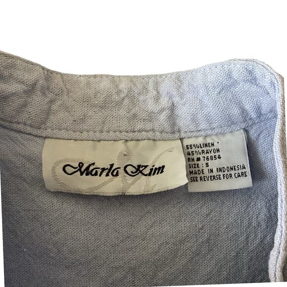 Marla Kim Linen Blend Outfit - Picture 5 of 11